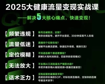 大健康流量全域新增长8.0，三月底线下课视频，大健康万亿蓝海，从类目突围到模式迭代-策里行间