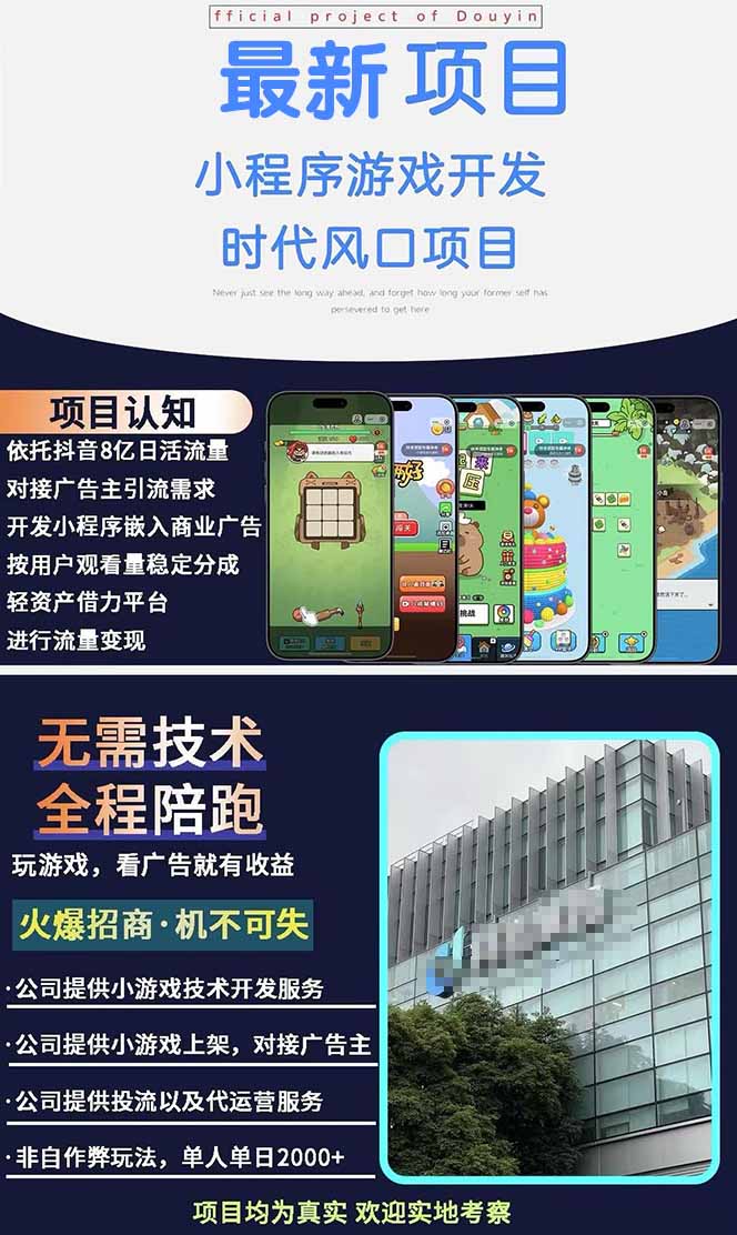 图片[1]-2025最热抖音项目 Ai时代风口项目小程序游戏开发 实测单个游戏日收入1800+-精品虚拟资源库