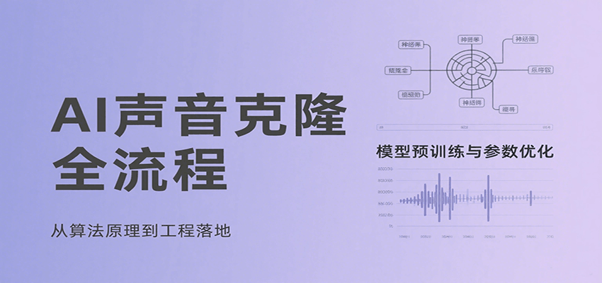 AI声音克隆全流程，基础概念到实战应用，3秒极速声音复刻、模型预训练、云端部署等-七七项目网