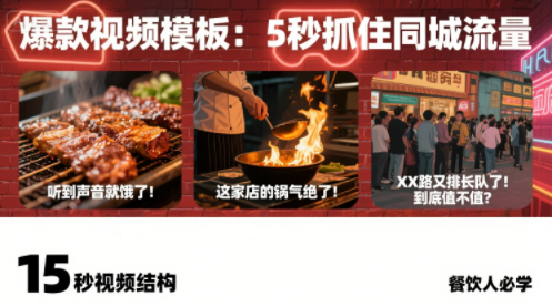 白泽老师·餐饮实体店短视频爆店-棕熊云分享