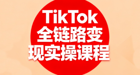 小杨老师·TikTok全链路变现实操课程-yicbd