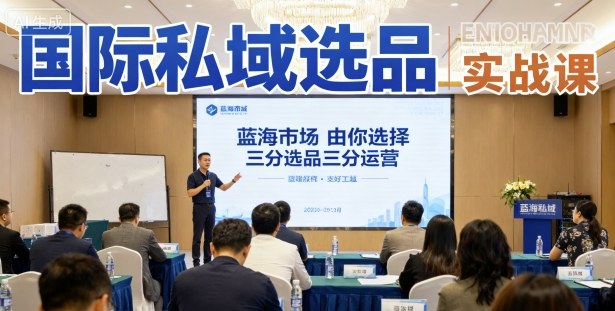 国际私域选品实战课，蓝海市场由你选择，七分选品三分运营汇通分享-专注分享网络创业项目实操课程 – 全网首发_高质量创业项目输出汇通分享