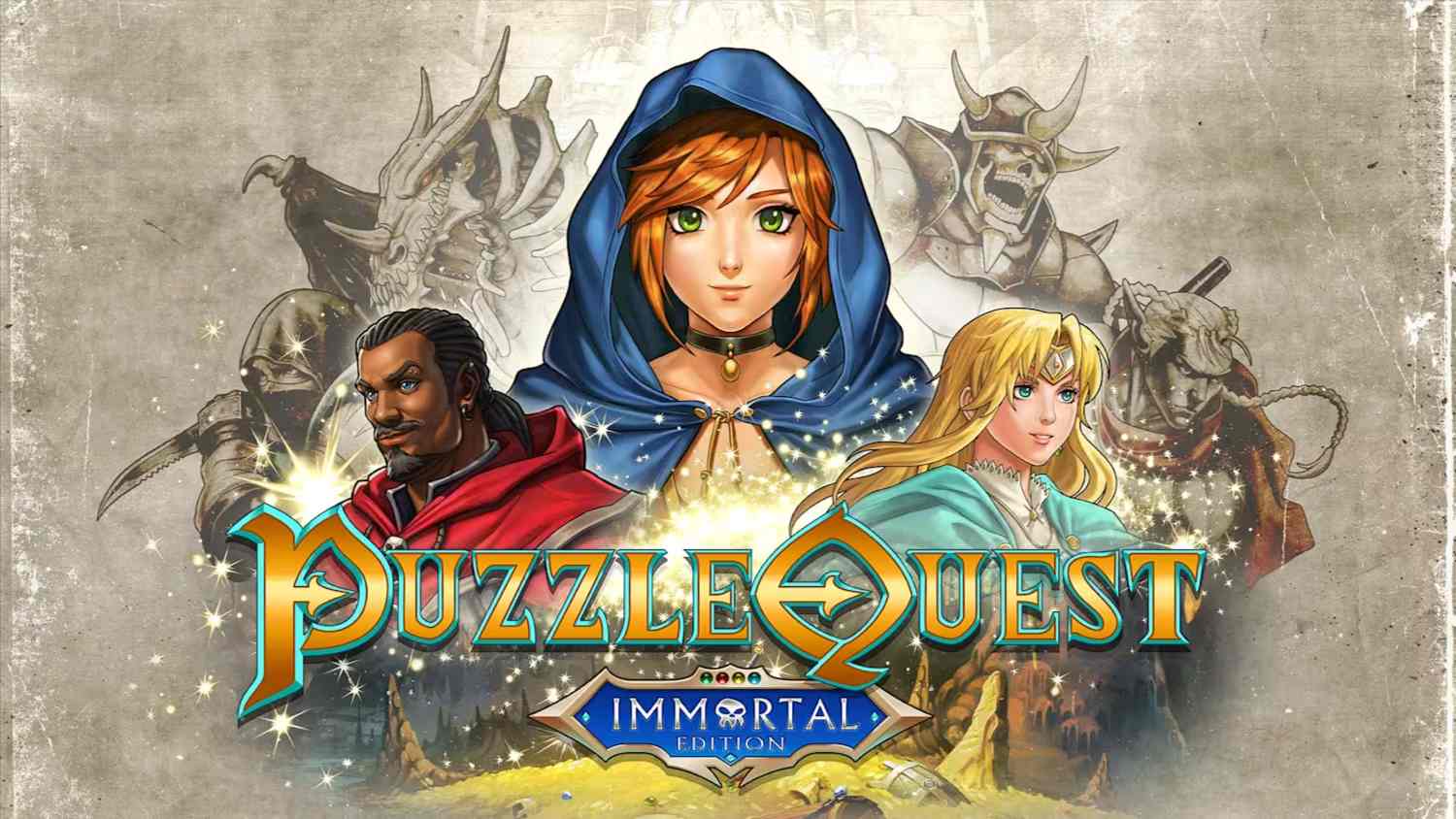 战神的挑战：不朽版 .Puzzle Quest: Immortal Edition 中文-吾爱自习网