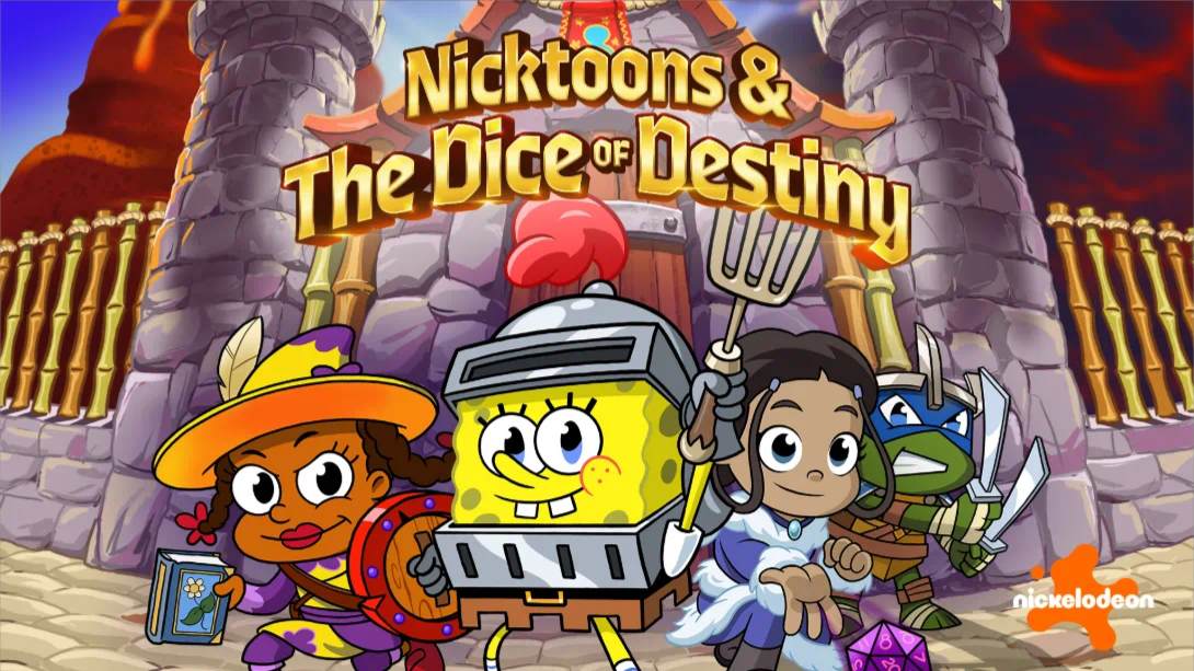 【美版】尼克通与命运之骰 .Nicktoons & The Dice of Destiny 英语-吾爱自习网