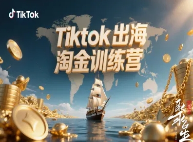 Tiktok出海淘金训练营，跨境电商TK实战变现汇通分享-专注分享网络创业项目实操课程 – 全网首发_高质量创业项目输出汇通分享