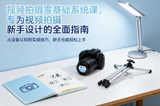 视频拍摄零基础系统课，专为视频拍摄新手设计的全面指南汇通分享-专注分享网络创业项目实操课程 – 全网首发_高质量创业项目输出汇通分享