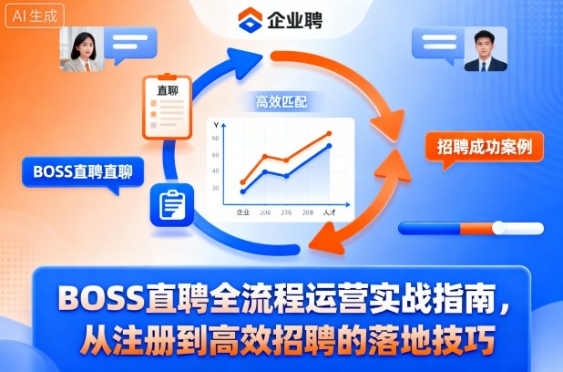 BOSS直聘全流程运营实战指南，从注册到高效招聘的落地技巧汇通分享-专注分享网络创业项目实操课程 – 全网首发_高质量创业项目输出汇通分享