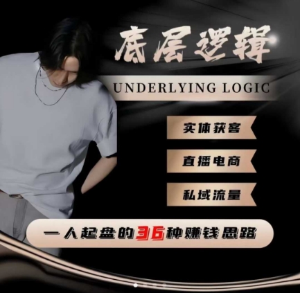 一个人起盘的底层逻辑,私域流量-直播电商-实体获客,一人起盘的36种賺钱思路-副业联盟