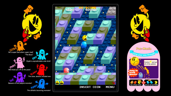 《吃豆人 博物馆+/PAC-MAN MUSEUM+》PC中文版下载-含Build.20411785-天云资源网