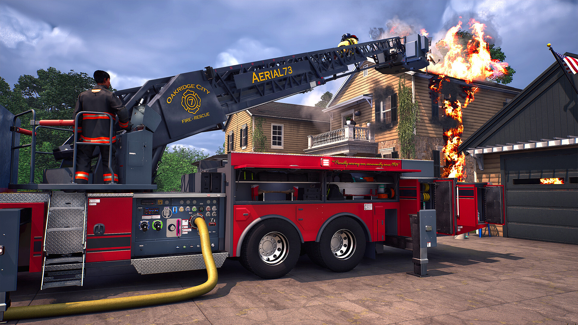 《消防模拟:火苗燃动/Firefighting Simulator: Ignite》PC中文版下载-含v1.0012-口袋盘资源站-网盘资源