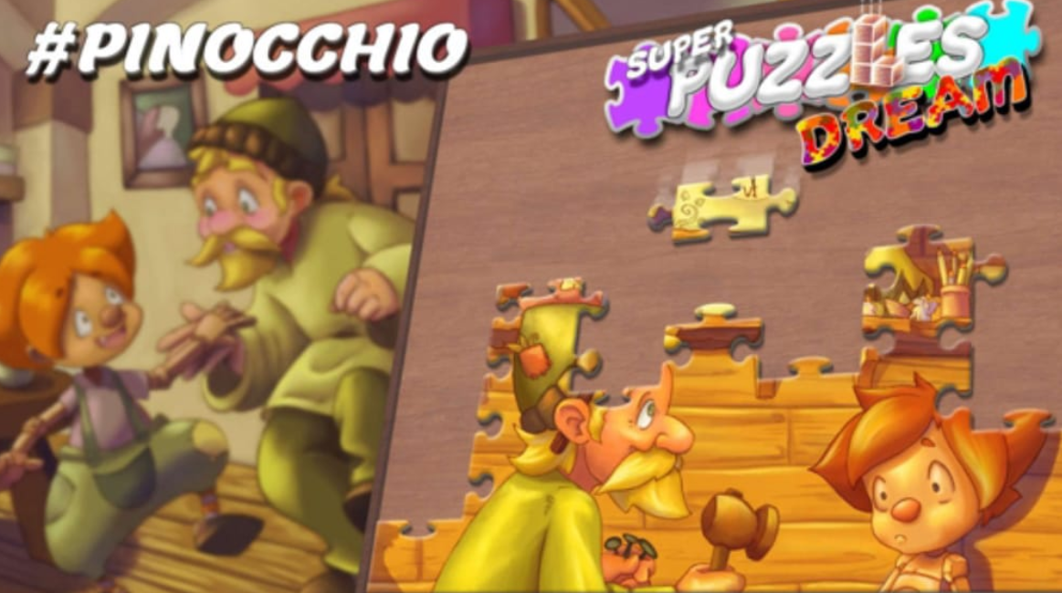 《#匹诺曹：超级拼图梦 #pinocchio, Super Puzzles Dream》Switch英文版NSP下载|副业联盟