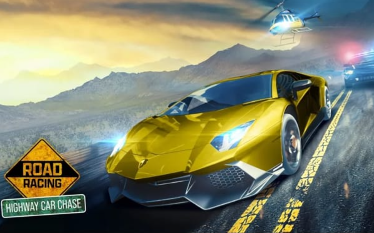 《公路赛车：高速竞逐 Road Racing Highway Car Chase》Switch英文版NSP下载-吾爱自习网