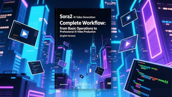 Sora2 AI视频生成的系统教程(英文版-吾爱自习网