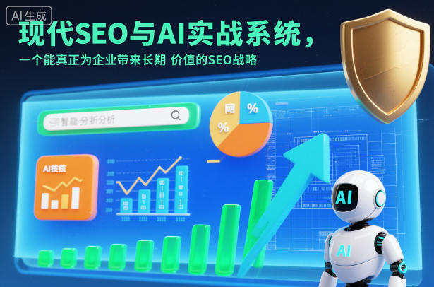 现代SEO与AI实战系统，一个能真正为企业带来长期价值的SEO战略(英语+中文字幕)-吾爱自习网