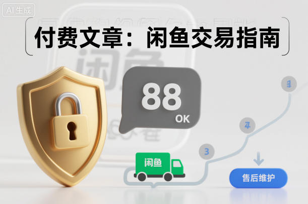 付费文章：闲鱼交易指南，怎么才能降低被坑被马扁的概率-天云资源网