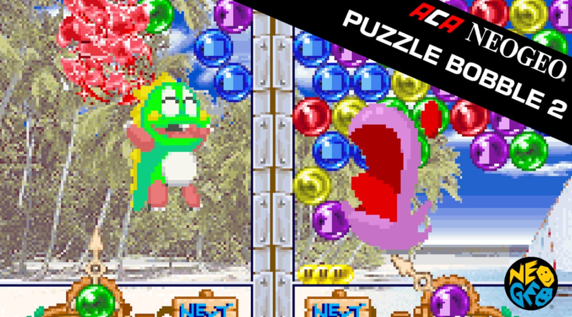 《NEOGEO 泡泡龙2 ACA NEOGEO PUZZLE BOBBLE 2》Switch英文版NSP下载-吾爱自习网