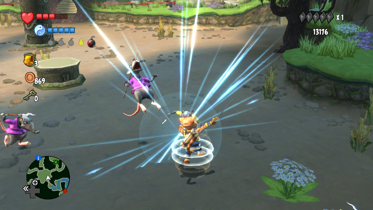 《凯之传奇：十周年纪念版 Legend of Kay Anniversary》Switch英文版NSP下载 – 含1.0.2补丁-吾爱自习网