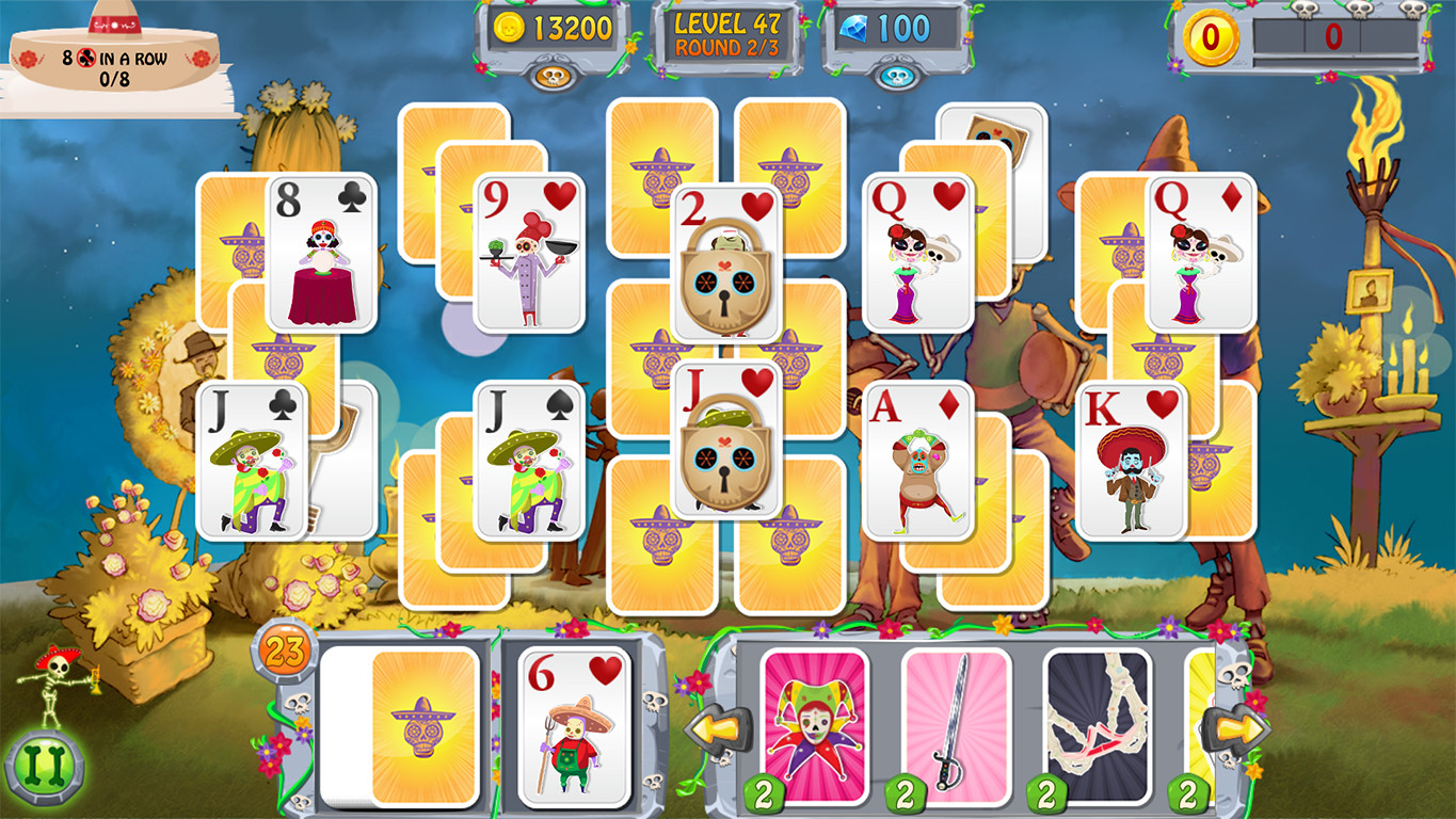 《亡灵节：纸牌合集 Day of the Dead – Solitaire Collection》Switch英文版NSP下载-吾爱自习网