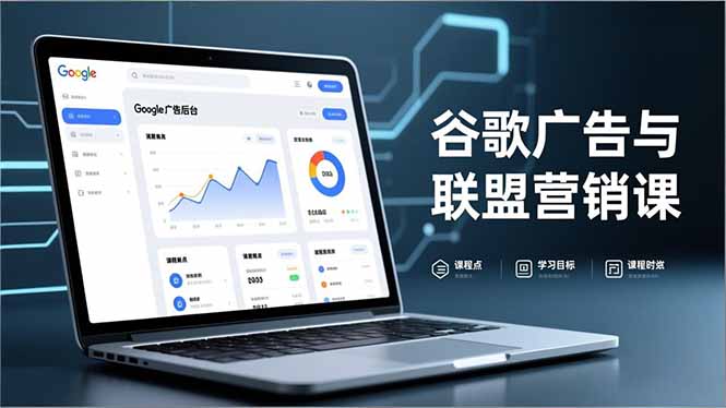谷歌广告与联盟营销课，防关联注册、退款指南、流量追踪，全链路实战，月收益达5000美元+-天云资源网