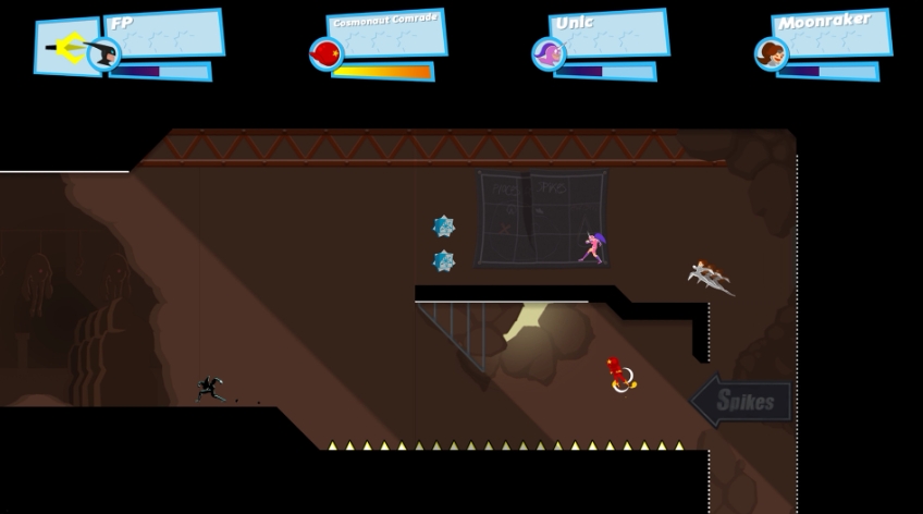 PC游戏《极速奔跑者 SpeedRunners》中文+Build.21375848-吾爱自习网