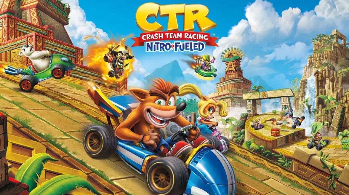 《古惑狼赛车》Switch英文版NSP下载 – 含1.0.15补丁+10DLC-吾爱自习网