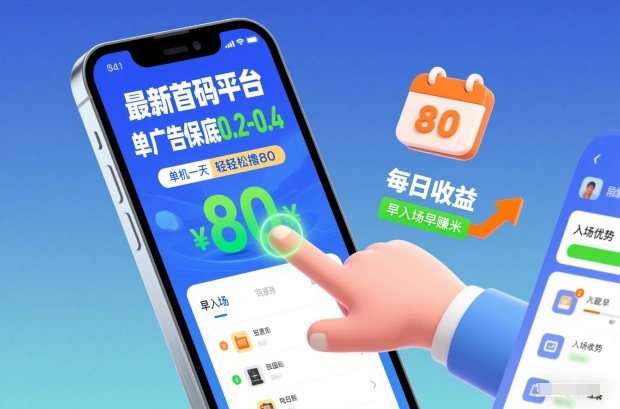 最新首码平台，单广告保底0.2-0.4，单机一天轻松撸80，早入场早賺米【揭秘】-吾爱自习网