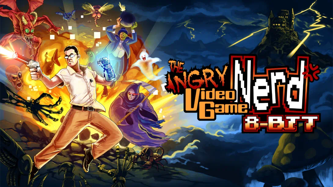 【美版】喷神大冒险 8位版 .Angry Video Game Nerd 8-bit 中文