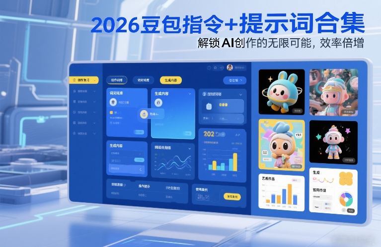 2026豆包指令+提示词合集，解锁AI创作的无限可能，效率倍增-chywc