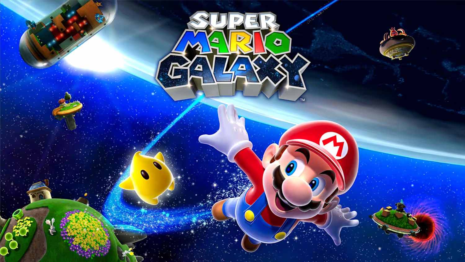 【美版】超级马里奥银河 .Super Mario Galaxy 中文-吾爱自习网