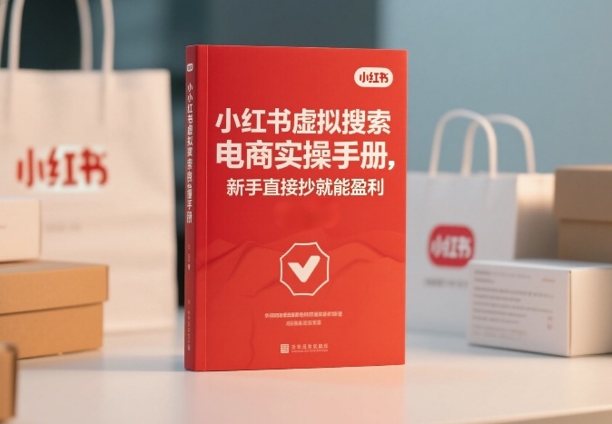 小红书虚拟搜索电商实操手册,新手直接抄就能盈利-董叔项目网