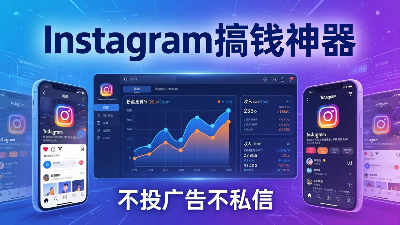 Instagram搞钱神器:月涨6万粉+月入5万刀,不投广告不私信,靠算法+低价产品采购|汽车产业|汽车配件|机加工企业家交流社群中心