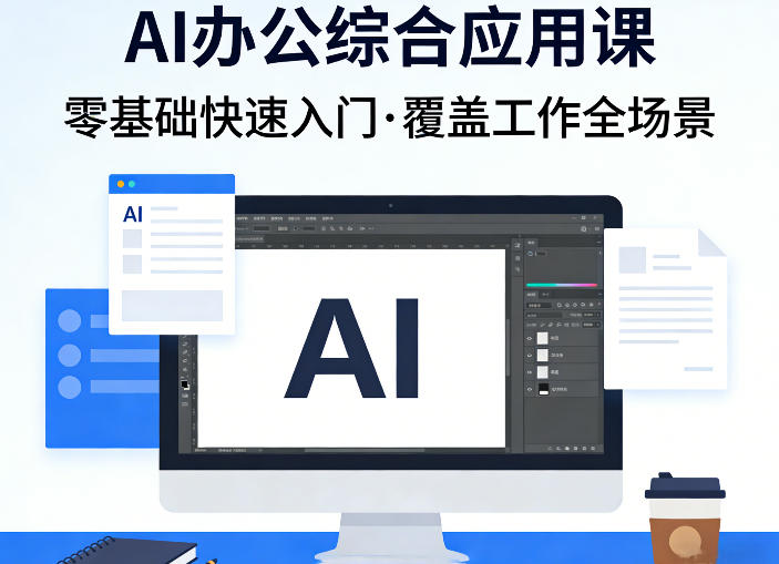 AI办公综合应用课,零基础快速入门,覆盖了工作中各种应用场景-我爱发帖