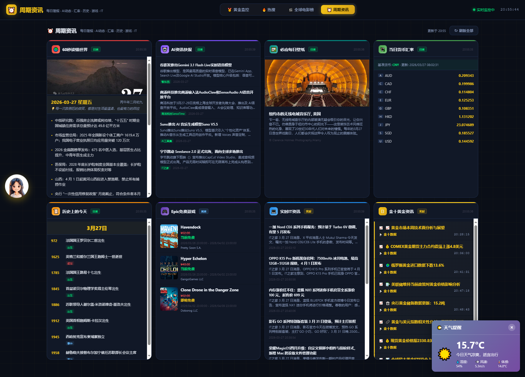 新版黄金价格监控源码（K线图模块，黄金舆情模块，AI智能客服）插图2