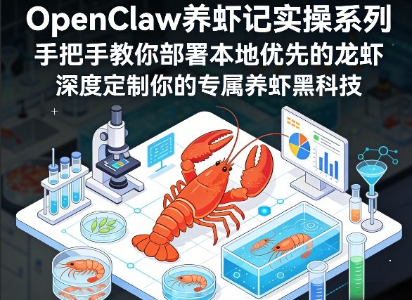 OpenClaw养虾记实操系列,手把手教你部署本地优先的龙虾,深度定制你的专属养虾黑科技(更新)-吾爱自习网