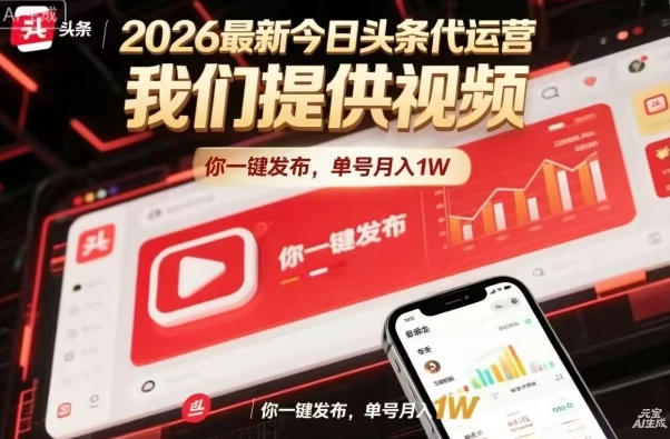 今日头条躺賺模式，你9我1，操作简单，一键发布，单机日入数百，长期合作【揭秘】-我爱发帖