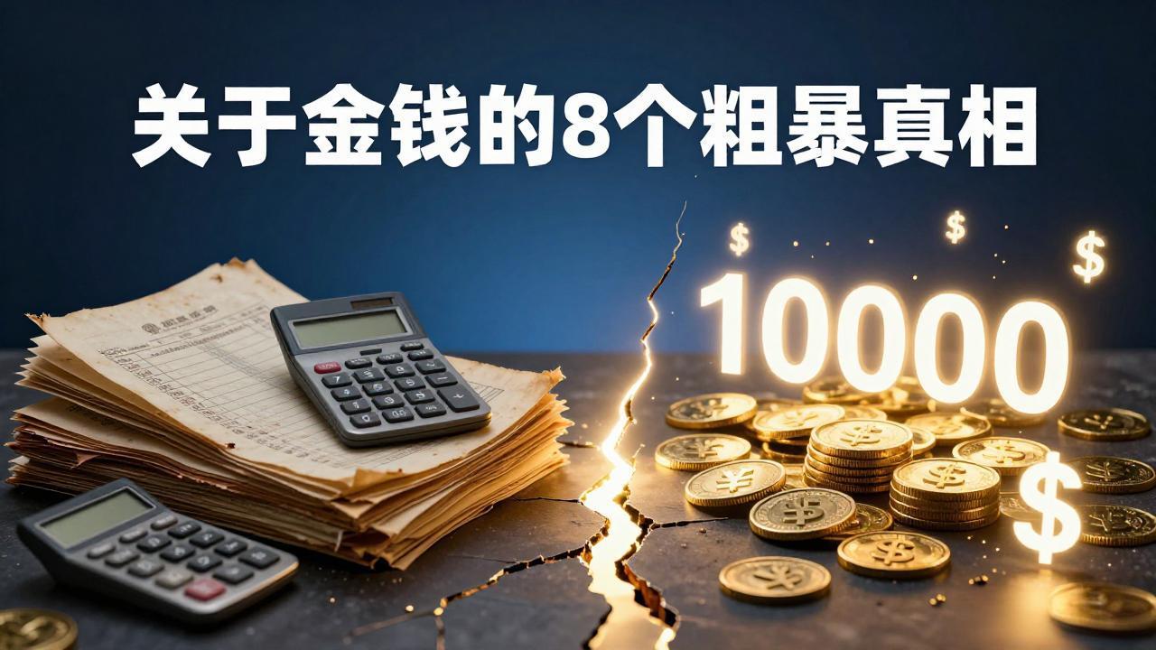 付费文章：关于金钱的 8 个粗暴真相，彻底重塑你的赚钱思维与财富认知-朽念云创