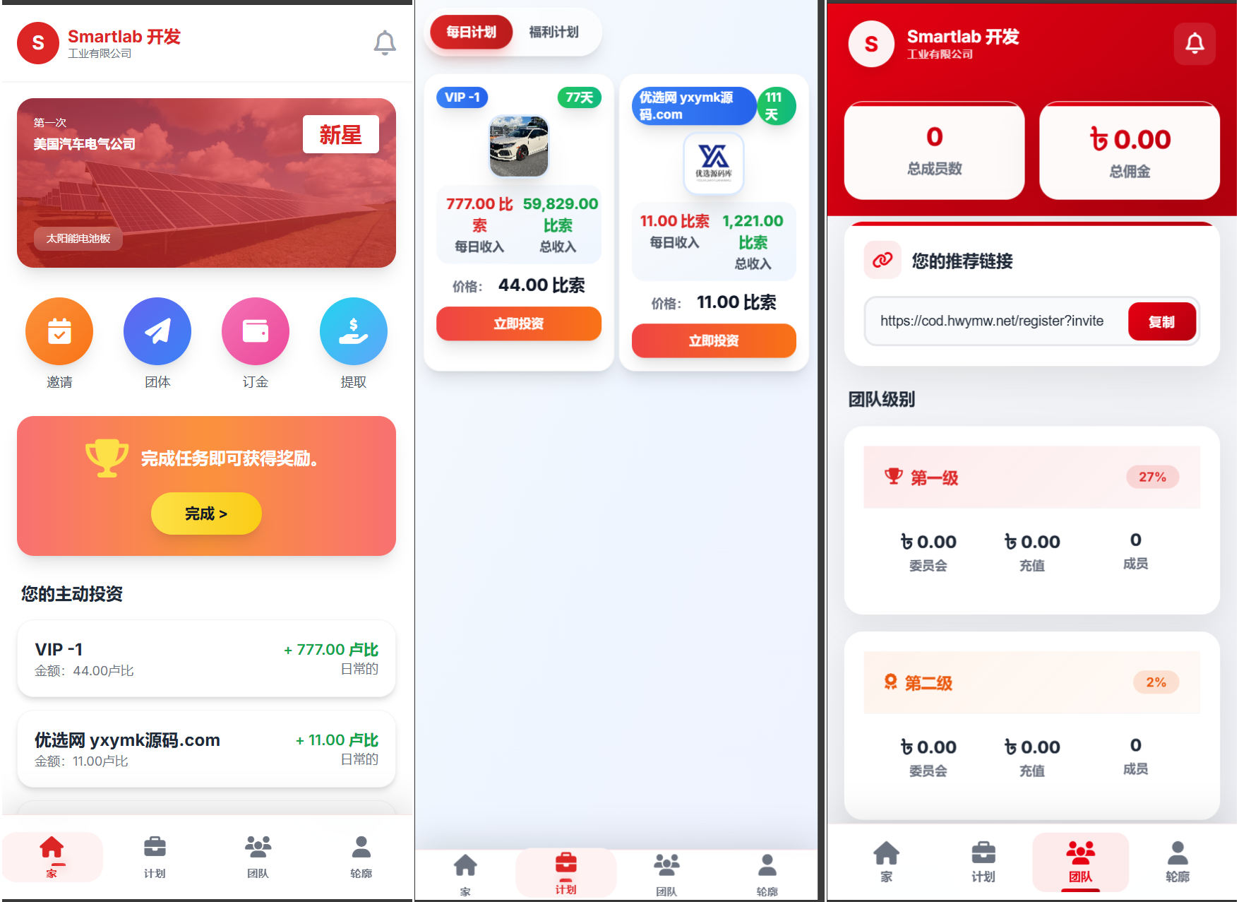 海外汽车电气投资理财源码/三级分销/可自定义产品-吾爱自习网