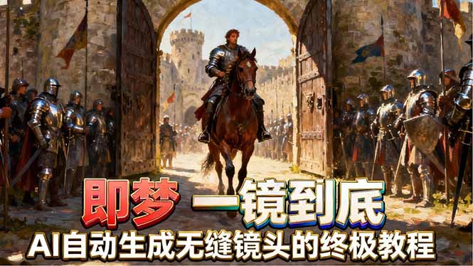 即梦AI一镜到底终极教程，智能补帧+运镜技巧，AI自动生成无缝丝滑长镜头高效出片-我爱发帖