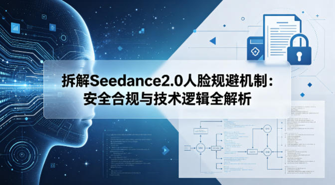 拆解Seedance2.0人脸规避机制：安全合规与技术逻辑全解析-旺仔资源库
