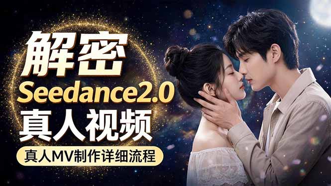 Seedance 2.0电影级真人 MV全流程拆解：提示词、运镜、粒子特效，手把手实操-我爱发帖