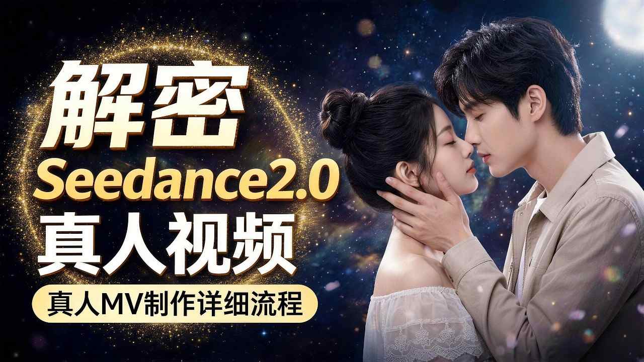 Seedance 2.0解密教程：零基础制作真人MV全流程福星网赚创业资源-网赚项目-副业赚钱-互联网创业-资源整合福星网赚资源