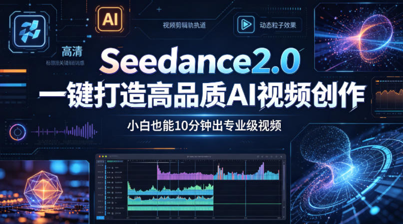 Seedance2.0一键打造高品质AI视频创作，小白也能10分钟出专业级视频-我爱发帖