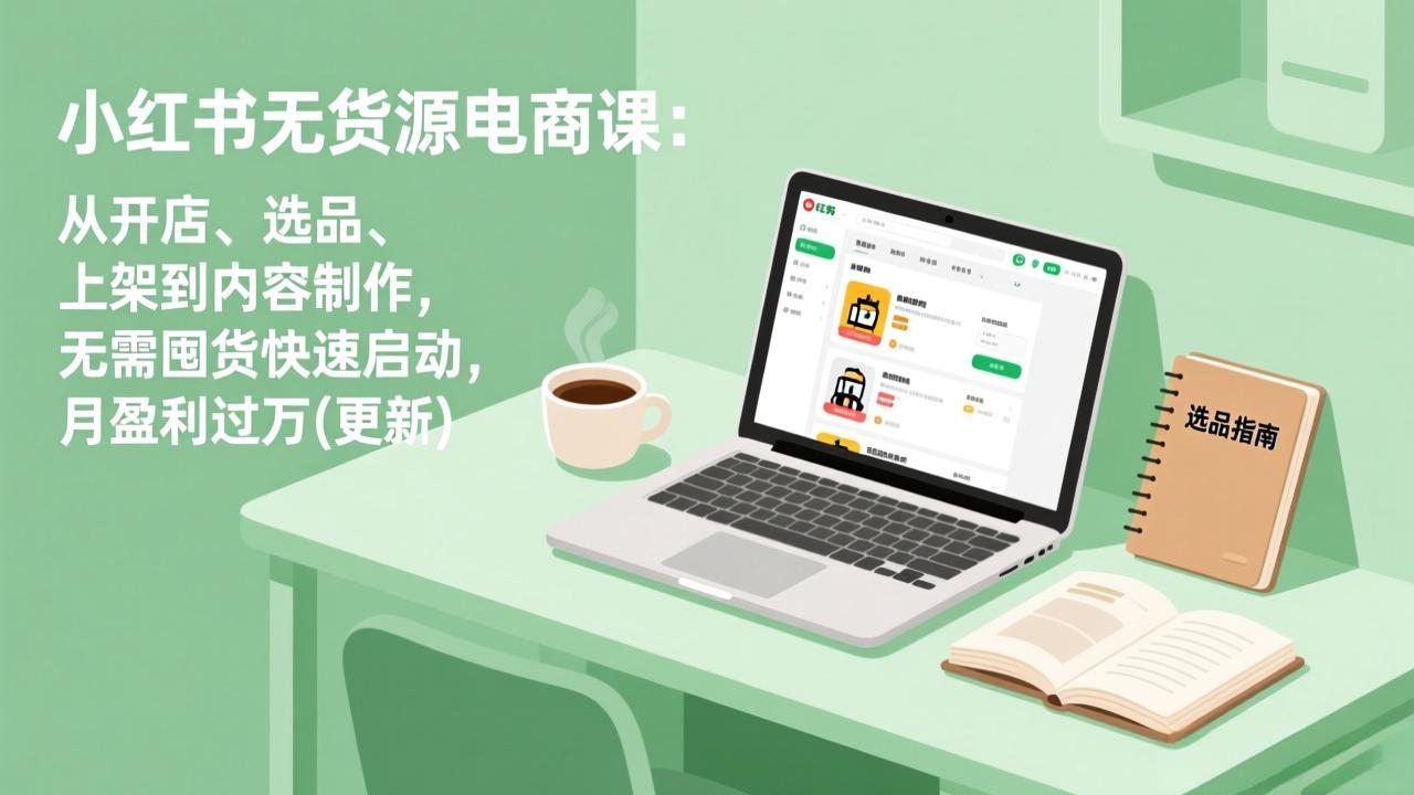 小红书无货源电商课(5月12更新-旺仔资源库