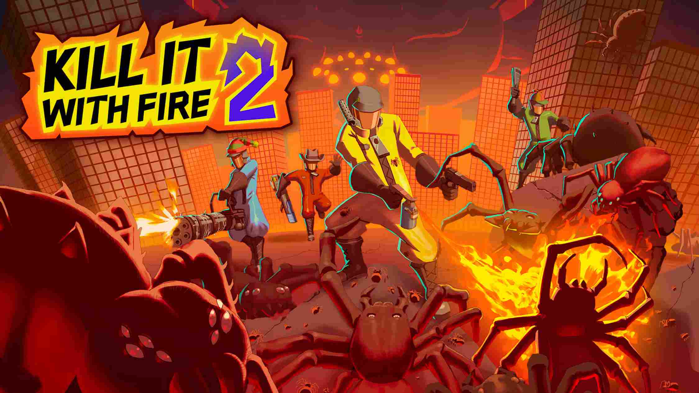 燃烧吧！蜘蛛2 .KILL IT WITH FIRE! 2 中文-吾爱自习网