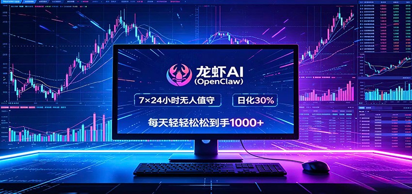 龙虾AI(OpenClaw)全自动挂机，智能操控电脑高效执行任务，每天轻松到手四位数-旺仔资源库