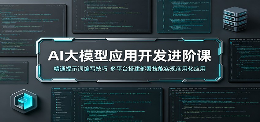 AI大模型应用开发进阶课：精通提示词编写技巧，多平台搭建部署技能实现商用化应用福星网赚创业资源-网赚项目-副业赚钱-互联网创业-资源整合福星网赚资源