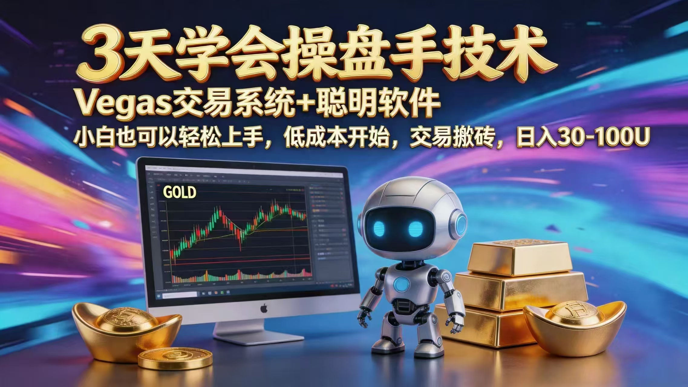 三天学会操盘手技术,vegas技术+聪明软件,小白也可以轻松上手,日入1000+-樵渔匹