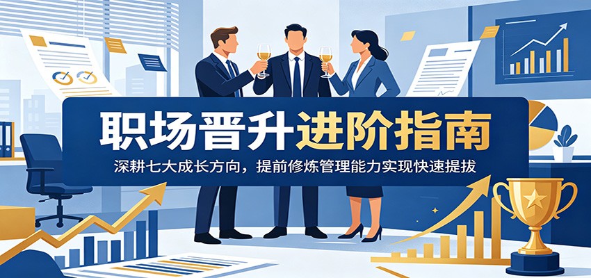 职场晋升进阶指南：深耕七大成长方向，提前修炼管理能力实现快速提拔福星网赚创业资源-网赚项目-副业赚钱-互联网创业-资源整合福星网赚资源