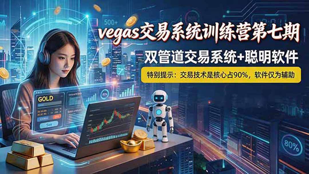 【海外美金AI搬砖】Vegas交易技术+聪明软件， 黄金期货日赚50-1000U， 长期稳定，小白轻松上手-御文网
