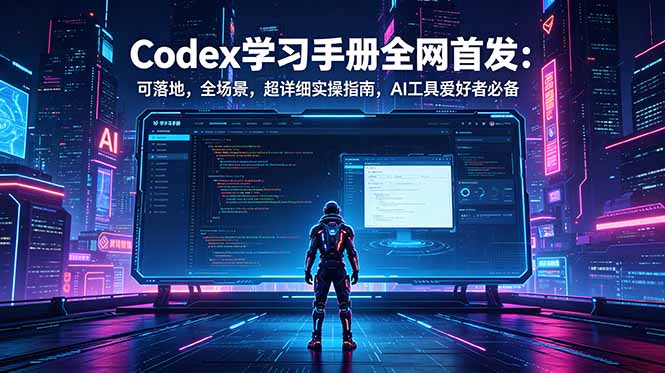Codex学习手册全网首发：可落地，全场景，超详细实操指南，AI工具爱好者必备-喜学网